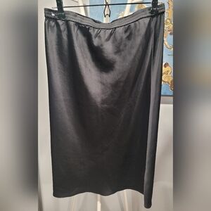 Wilfred Free Black Carina Slip Skirt NWT Size LARGE